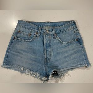 Levi’s 501 denim jean shorts